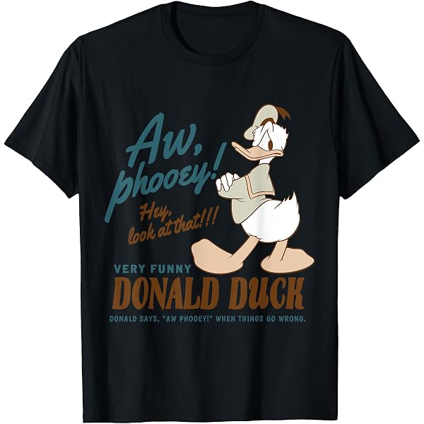 Amazon | ディズニー ドナルドダック 90周年 I Demand Respect！レトロ
